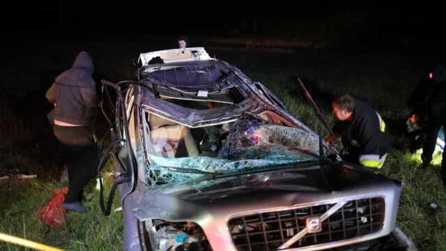Širvintų r. girtas „Volvo“ vairuotojas pražudė keleivį