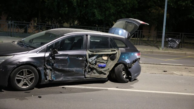 Avarija Vilniuje girtas BMW vairuotojas Pašilaičių gatvėje sukėlęs avariją bandė sprukti