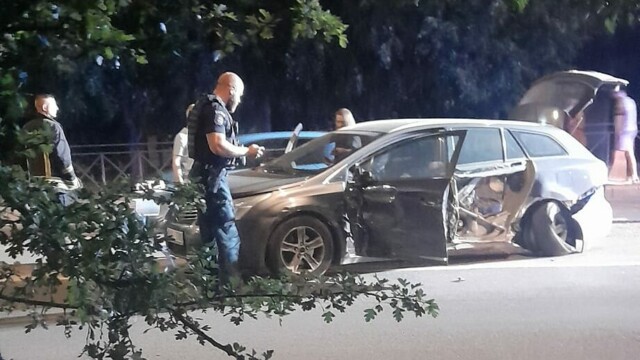 Avarija Vilniuje girtas BMW vairuotojas Pašilaičių gatvėje sukėlęs avariją bandė sprukti